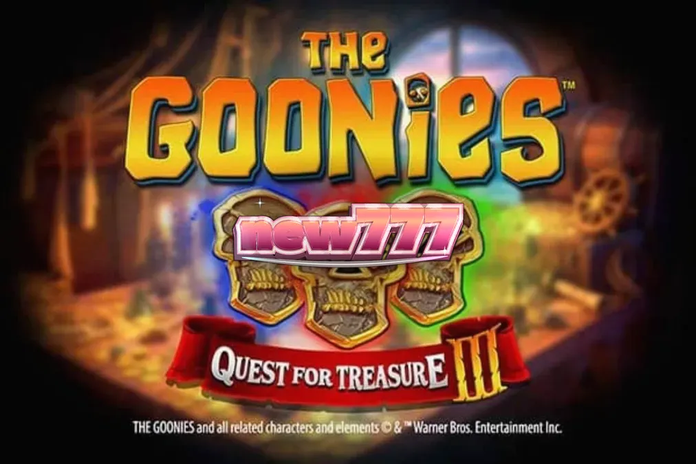 The Goonies Quest for Treasure 3 slot interface com elementos de caça ao tesouro