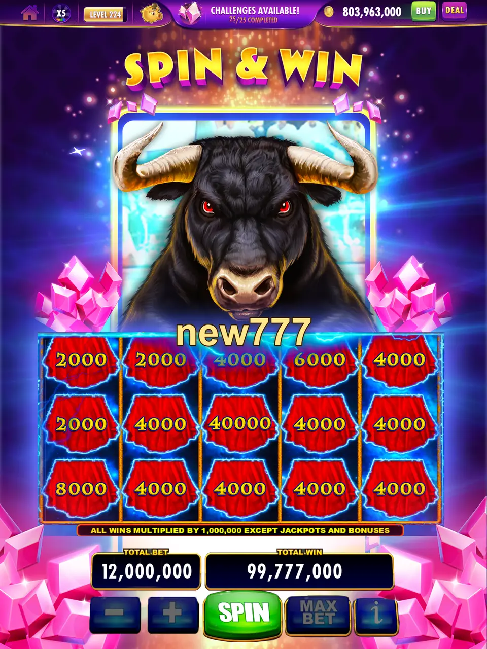 new777 Capturas de tela Oficial APK